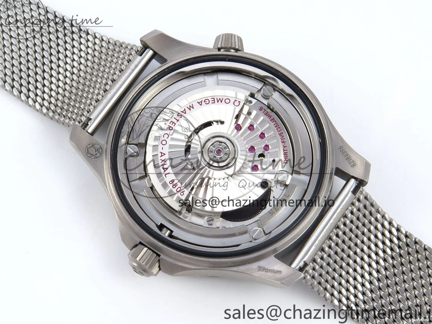 0323 Original Seamaster 300 “No Time to Die” Limited Edition VSF 1:1 Best Edition on SS Mesh Bracelet A8806(Free Nato) V 7679